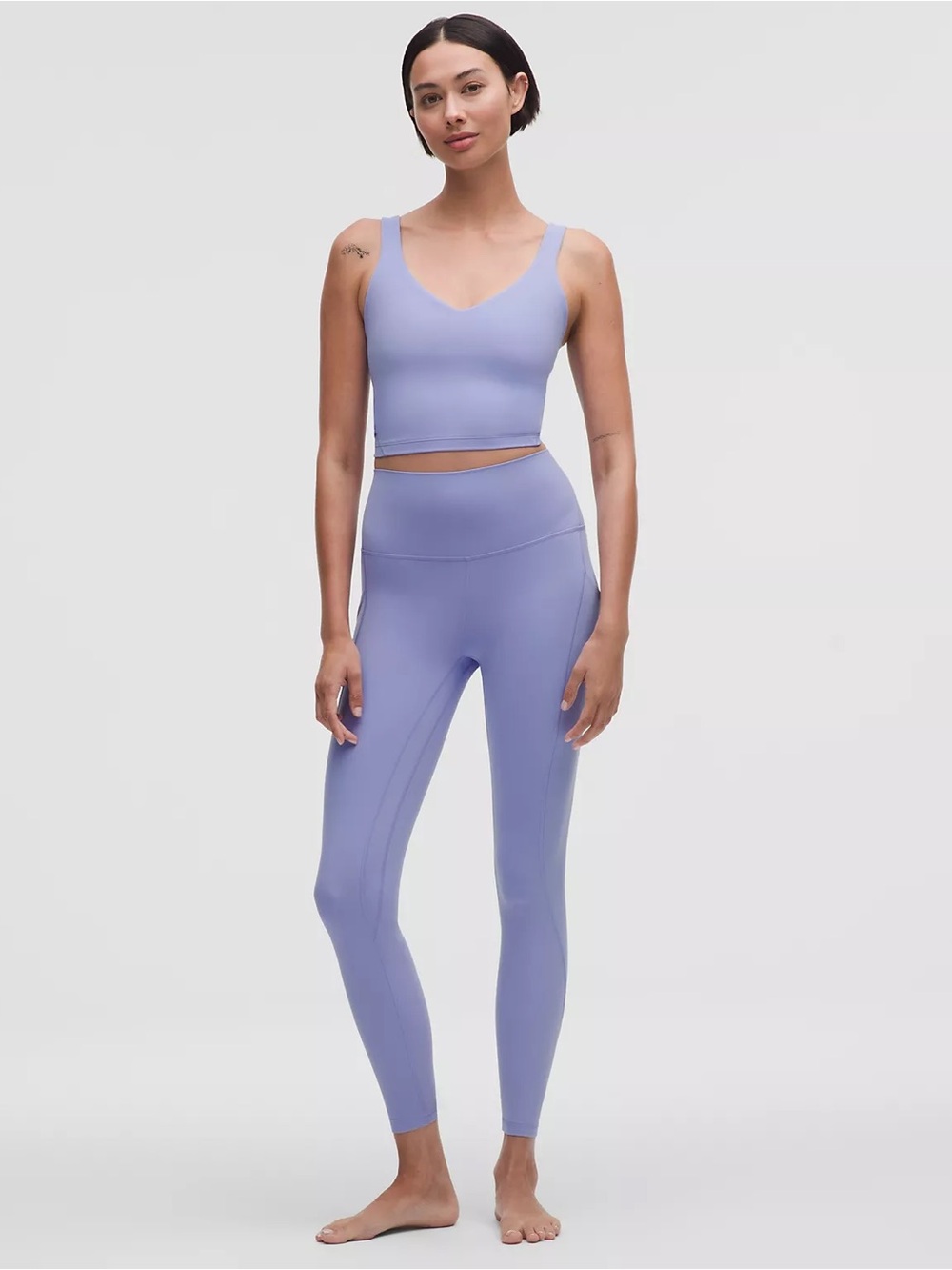 NWT Lululemon Dusty Lilac Align HR 25" Pant w/ Pockets- Women's Size 6